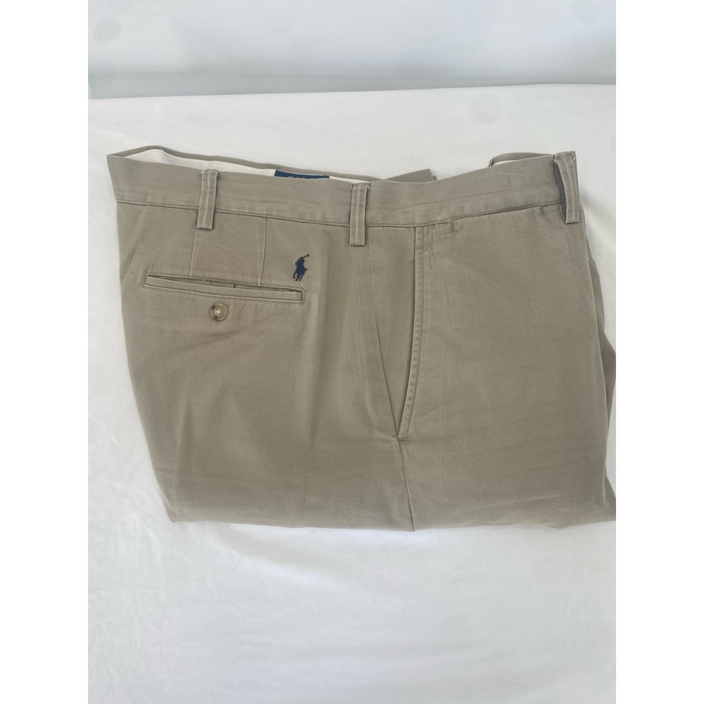 Polo Ralph Lauren Chino Pants Mens 40/32 Classic Fit Stretch Casual Brown